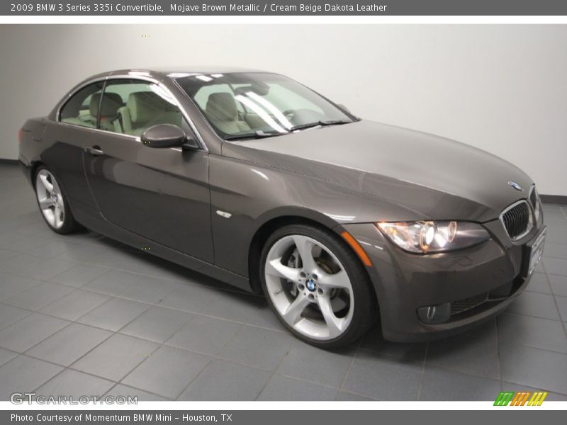 Front 3/4 View of 2009 3 Series 335i Convertible