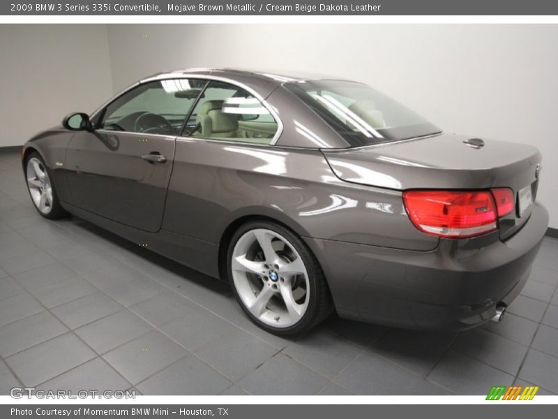  2009 3 Series 335i Convertible Mojave Brown Metallic
