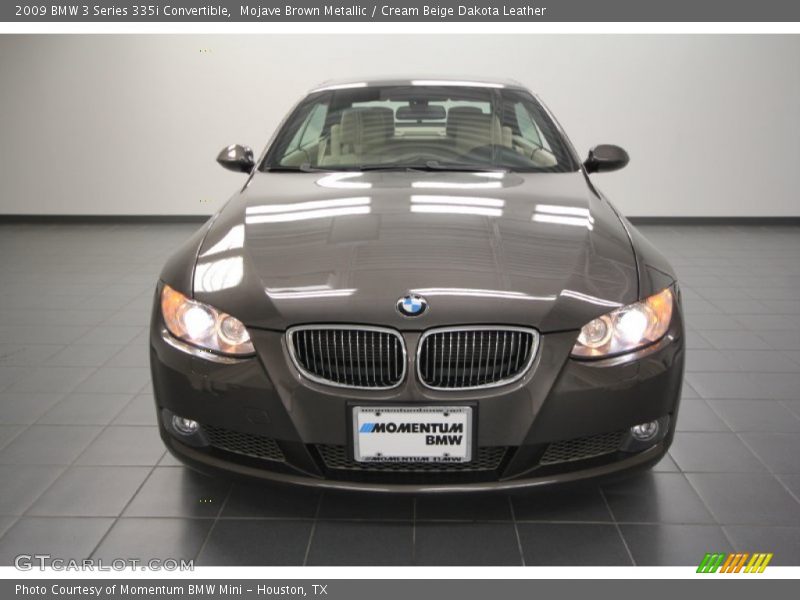 Mojave Brown Metallic / Cream Beige Dakota Leather 2009 BMW 3 Series 335i Convertible