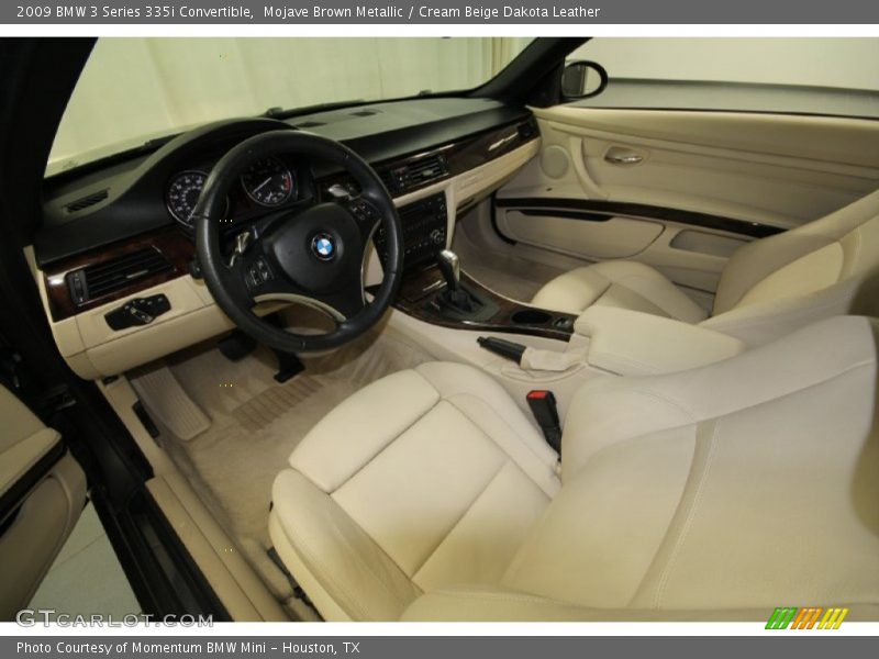 Mojave Brown Metallic / Cream Beige Dakota Leather 2009 BMW 3 Series 335i Convertible