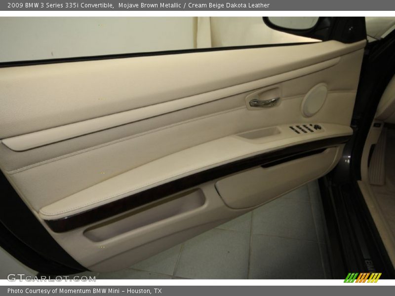 Mojave Brown Metallic / Cream Beige Dakota Leather 2009 BMW 3 Series 335i Convertible