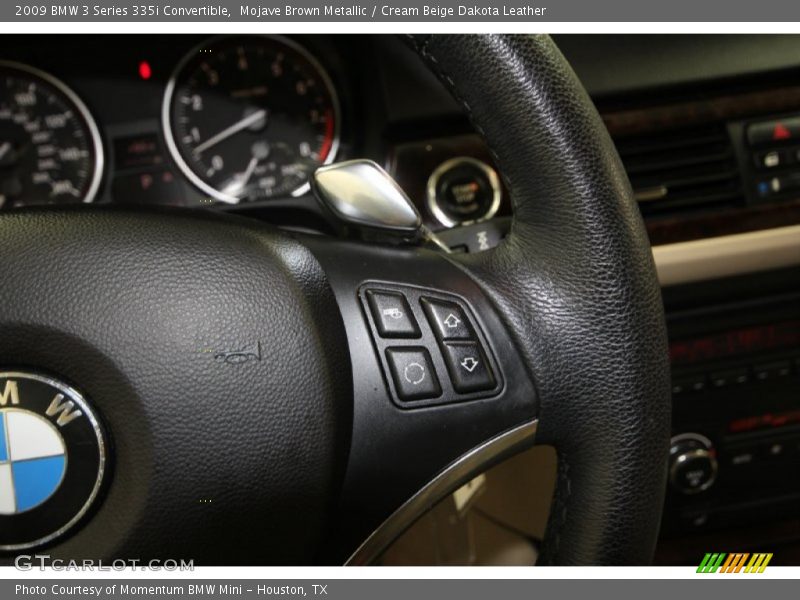 Mojave Brown Metallic / Cream Beige Dakota Leather 2009 BMW 3 Series 335i Convertible