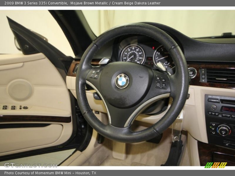 Mojave Brown Metallic / Cream Beige Dakota Leather 2009 BMW 3 Series 335i Convertible