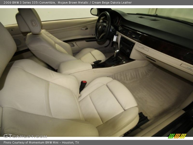 Mojave Brown Metallic / Cream Beige Dakota Leather 2009 BMW 3 Series 335i Convertible