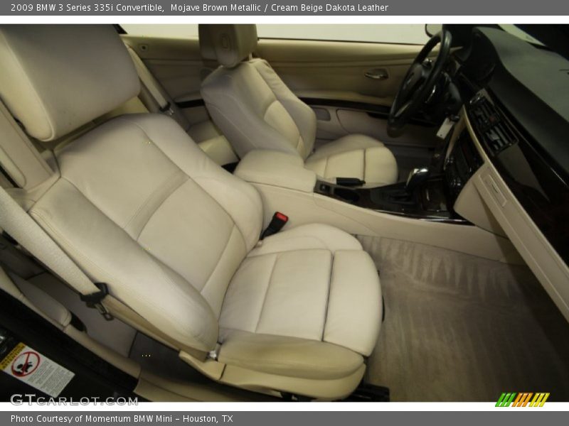Mojave Brown Metallic / Cream Beige Dakota Leather 2009 BMW 3 Series 335i Convertible