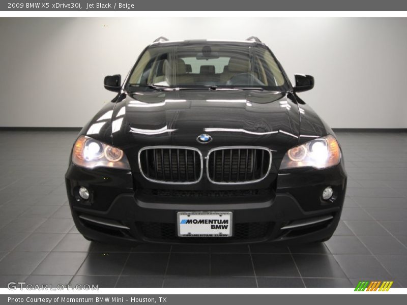 Jet Black / Beige 2009 BMW X5 xDrive30i
