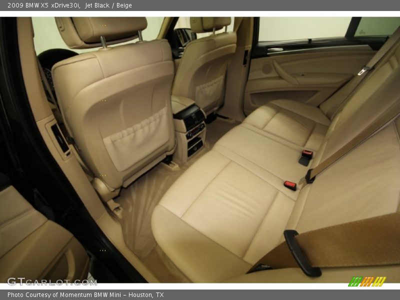 Jet Black / Beige 2009 BMW X5 xDrive30i