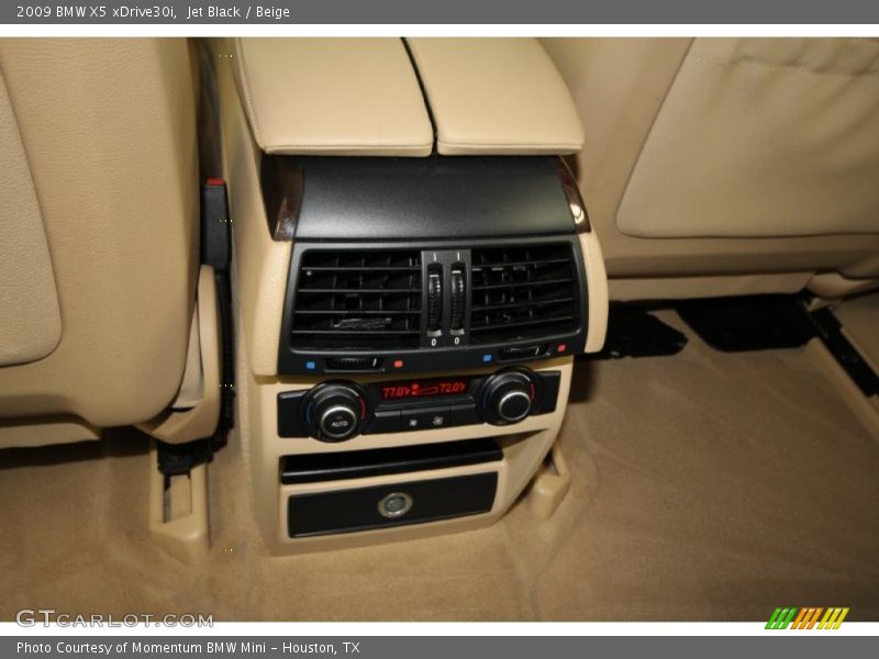 Jet Black / Beige 2009 BMW X5 xDrive30i