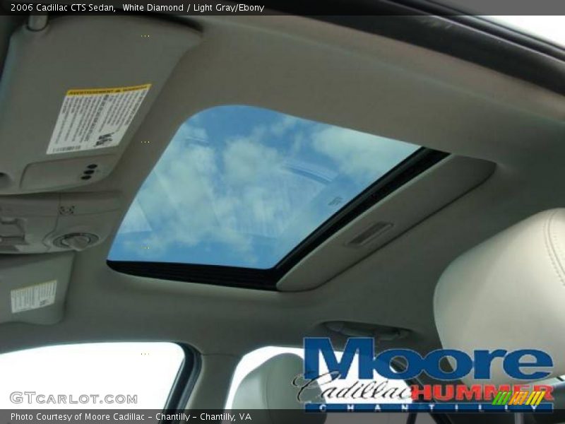 White Diamond / Light Gray/Ebony 2006 Cadillac CTS Sedan