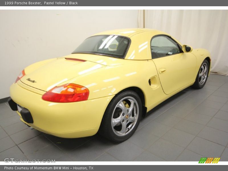 Pastel Yellow / Black 1999 Porsche Boxster