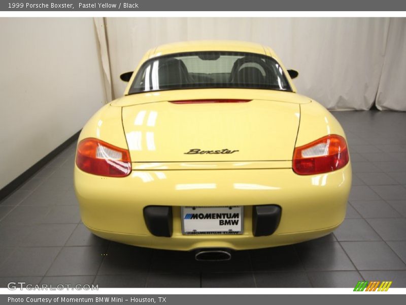 Pastel Yellow / Black 1999 Porsche Boxster