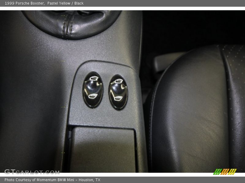Pastel Yellow / Black 1999 Porsche Boxster