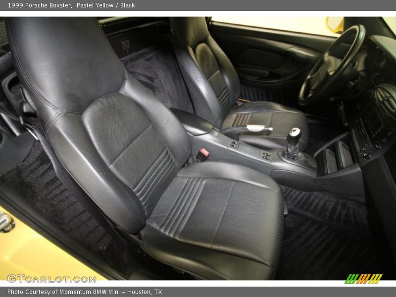 Pastel Yellow / Black 1999 Porsche Boxster