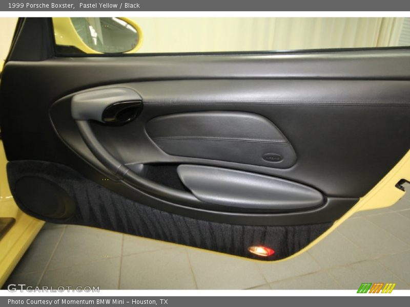 Pastel Yellow / Black 1999 Porsche Boxster