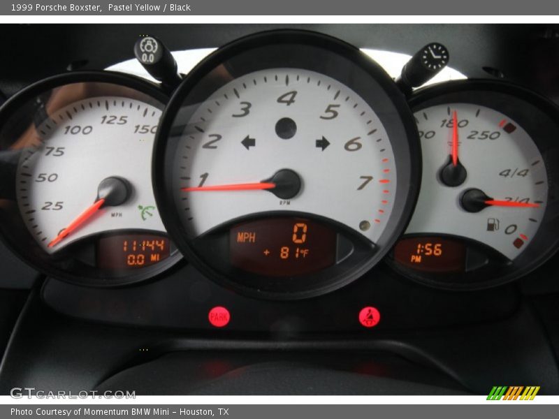 1999 Boxster   Gauges