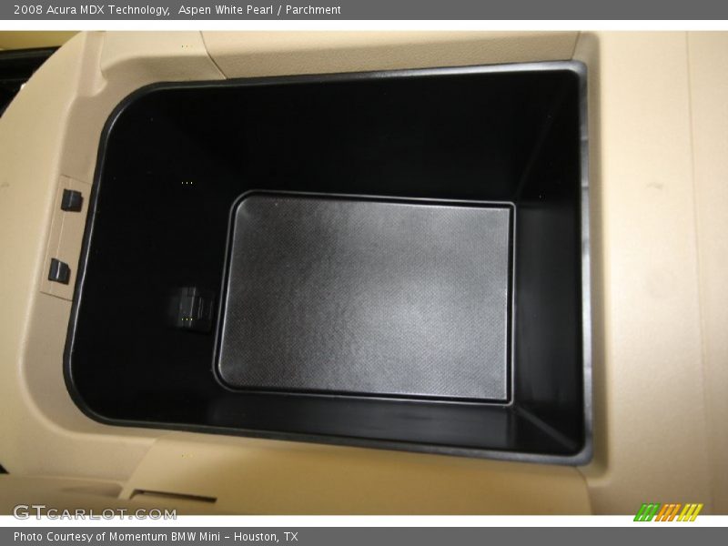 Aspen White Pearl / Parchment 2008 Acura MDX Technology