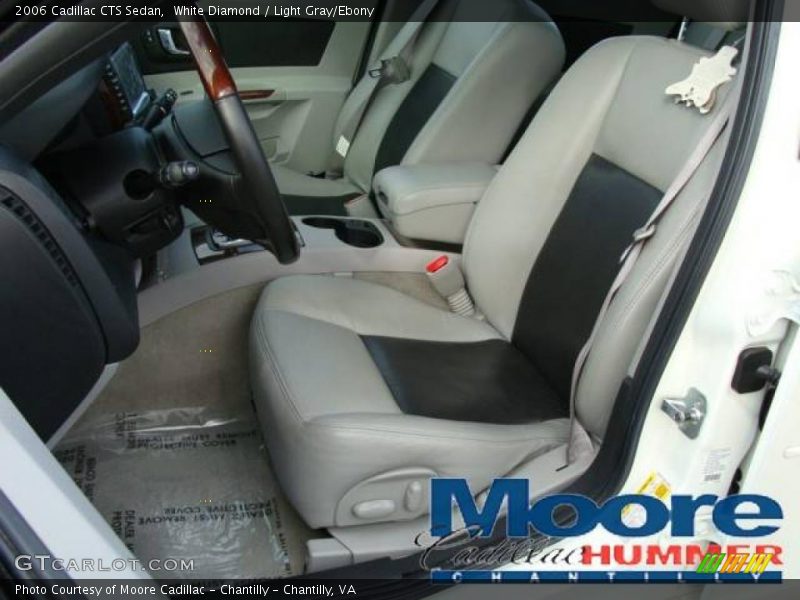 White Diamond / Light Gray/Ebony 2006 Cadillac CTS Sedan
