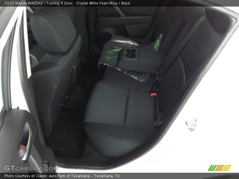 Rear Seat of 2012 MAZDA3 i Touring 4 Door