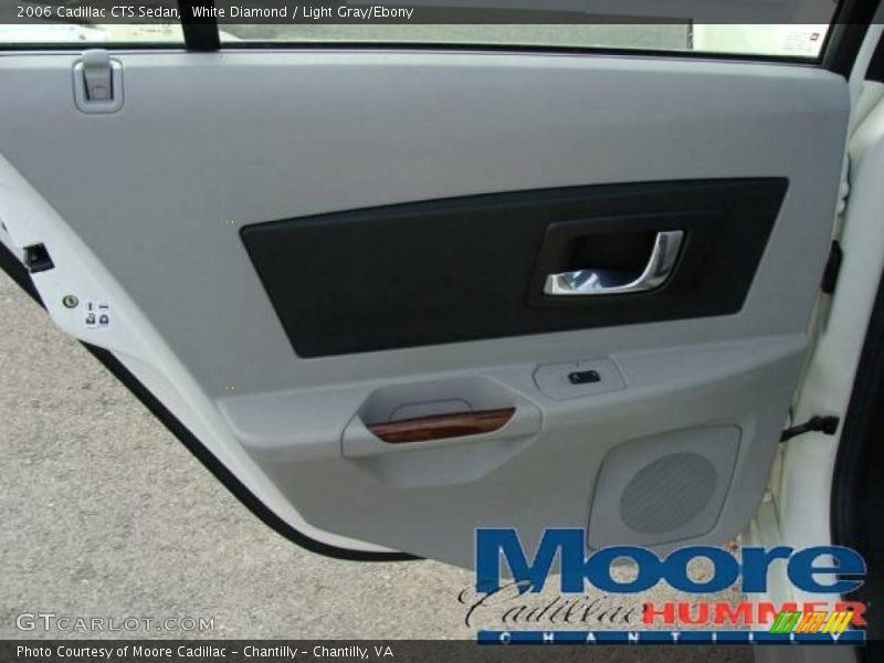 White Diamond / Light Gray/Ebony 2006 Cadillac CTS Sedan