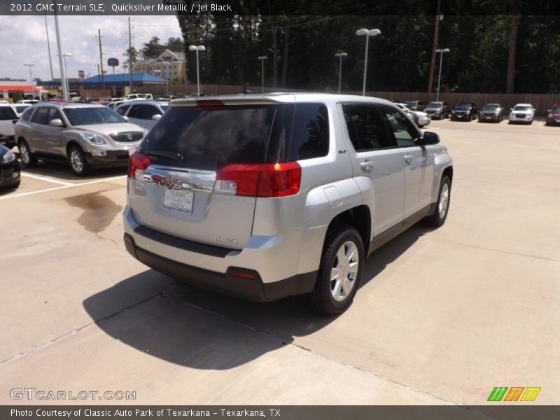 Quicksilver Metallic / Jet Black 2012 GMC Terrain SLE