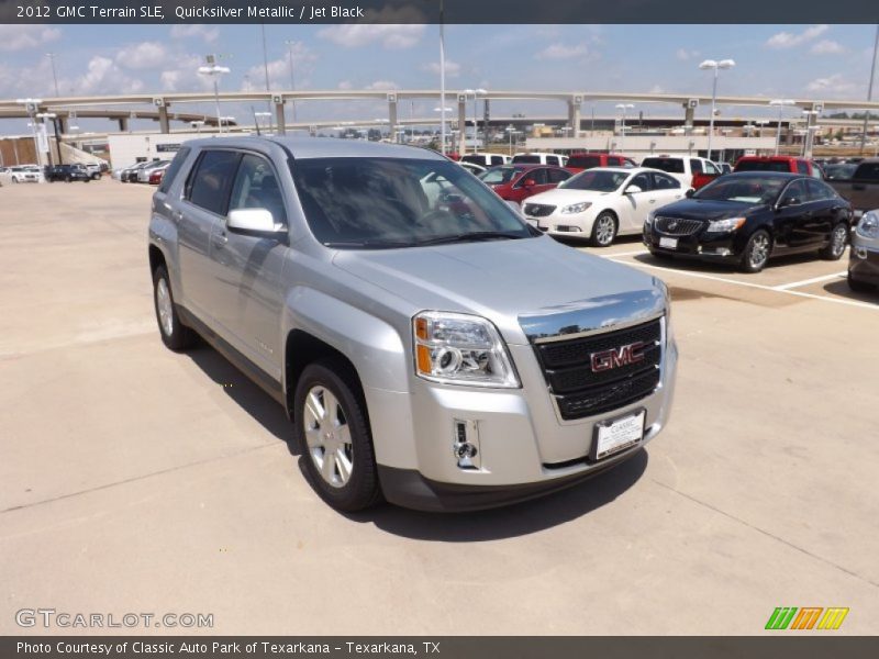 Quicksilver Metallic / Jet Black 2012 GMC Terrain SLE
