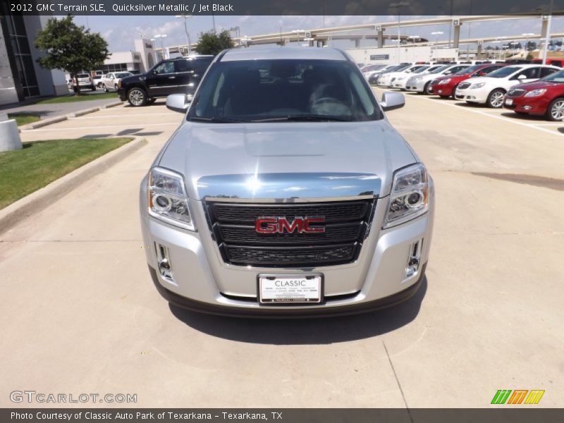 Quicksilver Metallic / Jet Black 2012 GMC Terrain SLE