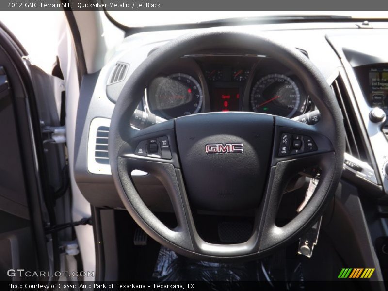 Quicksilver Metallic / Jet Black 2012 GMC Terrain SLE