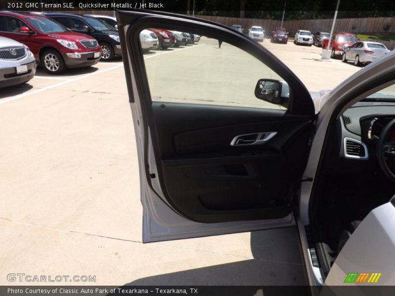 Quicksilver Metallic / Jet Black 2012 GMC Terrain SLE