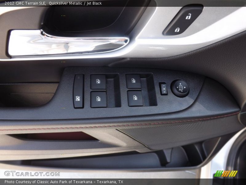 Quicksilver Metallic / Jet Black 2012 GMC Terrain SLE