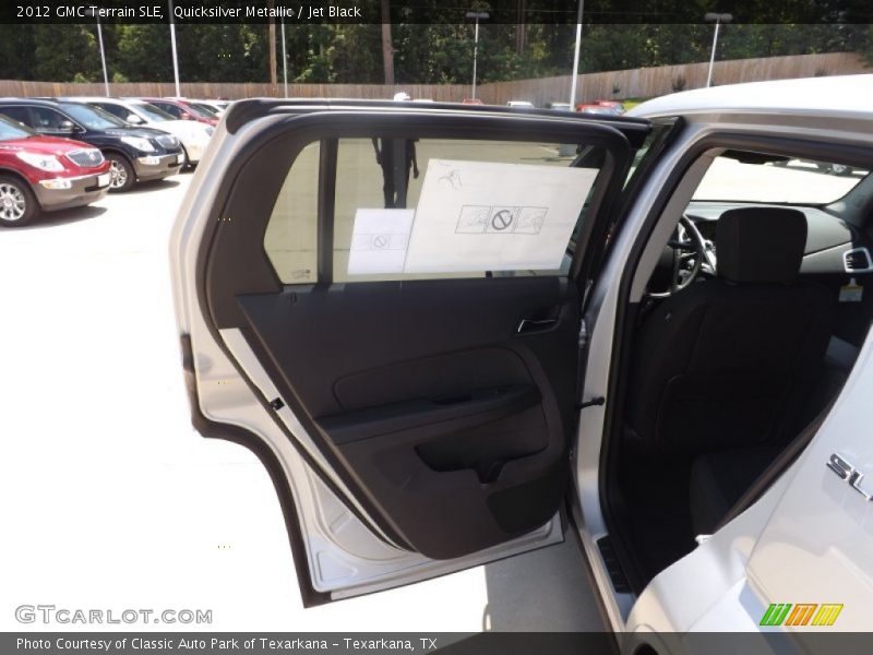Quicksilver Metallic / Jet Black 2012 GMC Terrain SLE