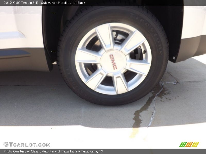Quicksilver Metallic / Jet Black 2012 GMC Terrain SLE