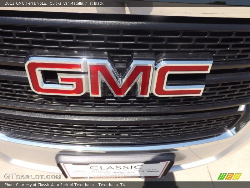 Quicksilver Metallic / Jet Black 2012 GMC Terrain SLE