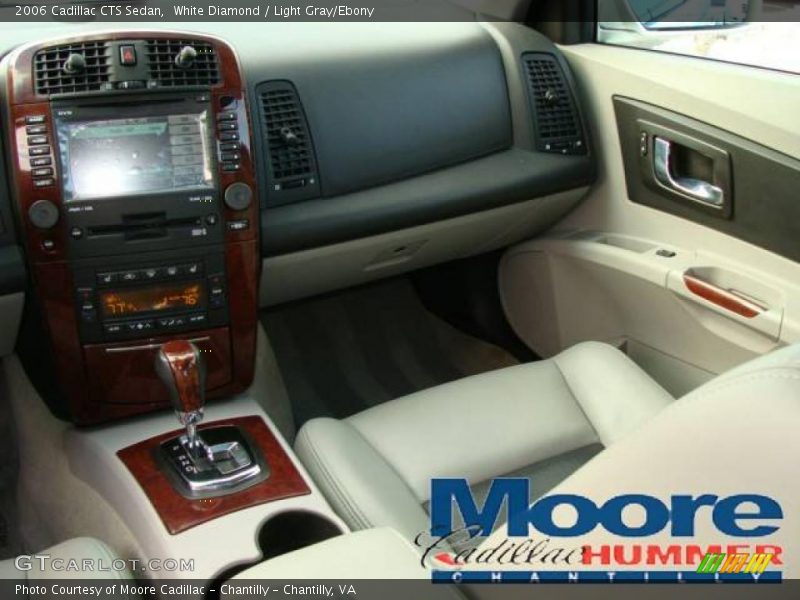 White Diamond / Light Gray/Ebony 2006 Cadillac CTS Sedan