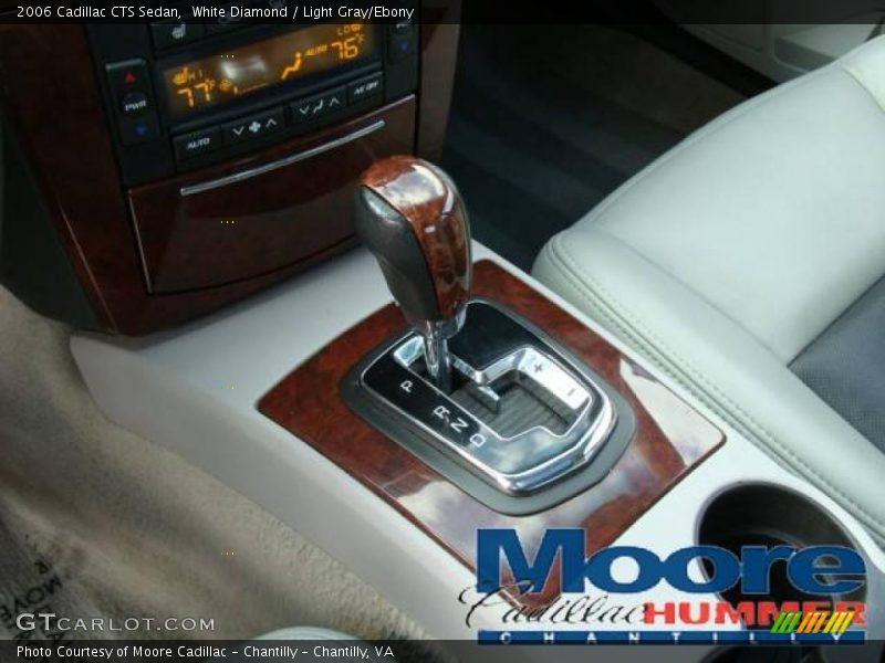 White Diamond / Light Gray/Ebony 2006 Cadillac CTS Sedan