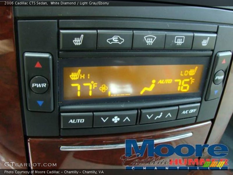White Diamond / Light Gray/Ebony 2006 Cadillac CTS Sedan