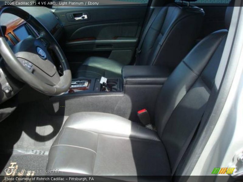 Light Platinum / Ebony 2006 Cadillac STS 4 V6 AWD