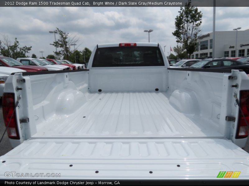 Bright White / Dark Slate Gray/Medium Graystone 2012 Dodge Ram 1500 Tradesman Quad Cab