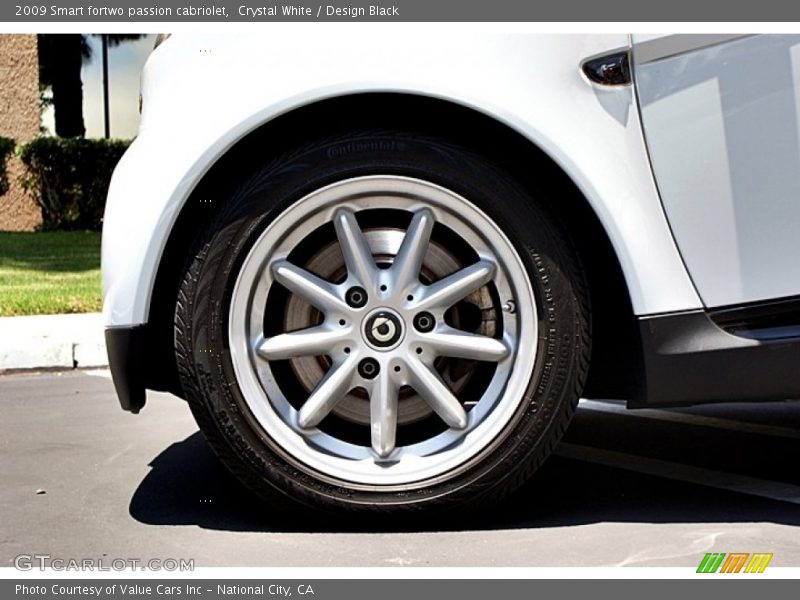  2009 fortwo passion cabriolet Wheel