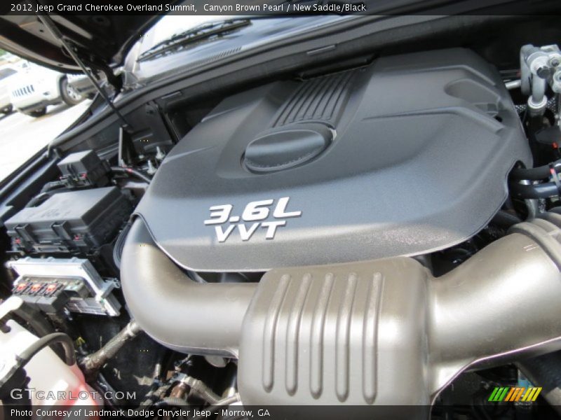  2012 Grand Cherokee Overland Summit Engine - 3.6 Liter DOHC 24-Valve VVT V6