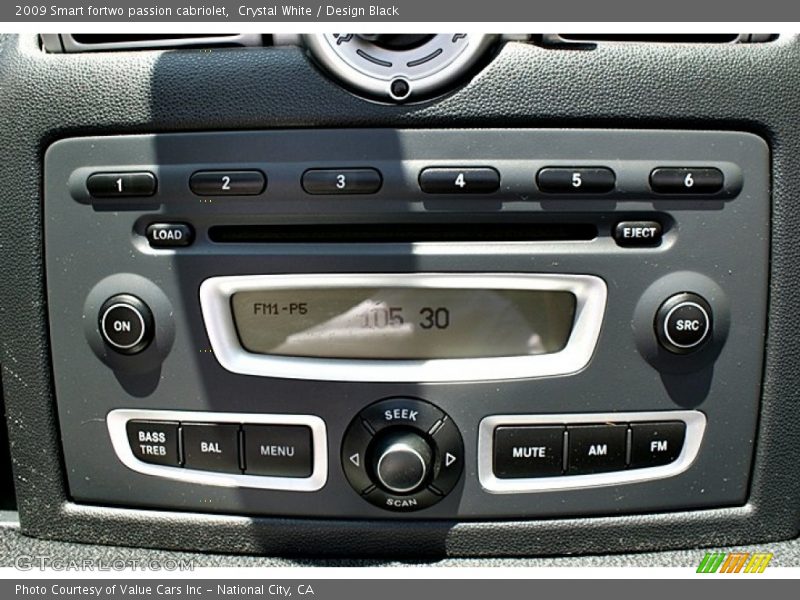 Audio System of 2009 fortwo passion cabriolet