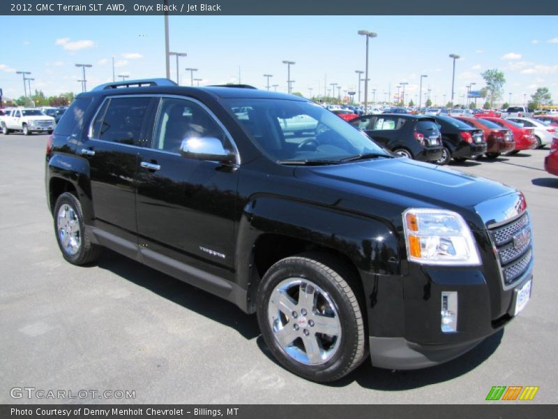 Onyx Black / Jet Black 2012 GMC Terrain SLT AWD