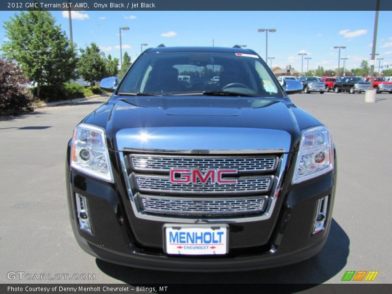 Onyx Black / Jet Black 2012 GMC Terrain SLT AWD