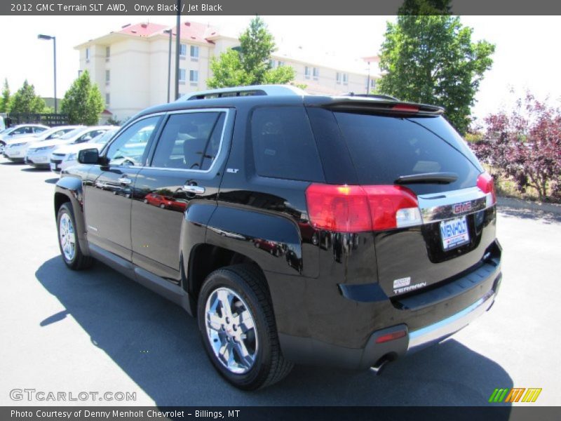 Onyx Black / Jet Black 2012 GMC Terrain SLT AWD