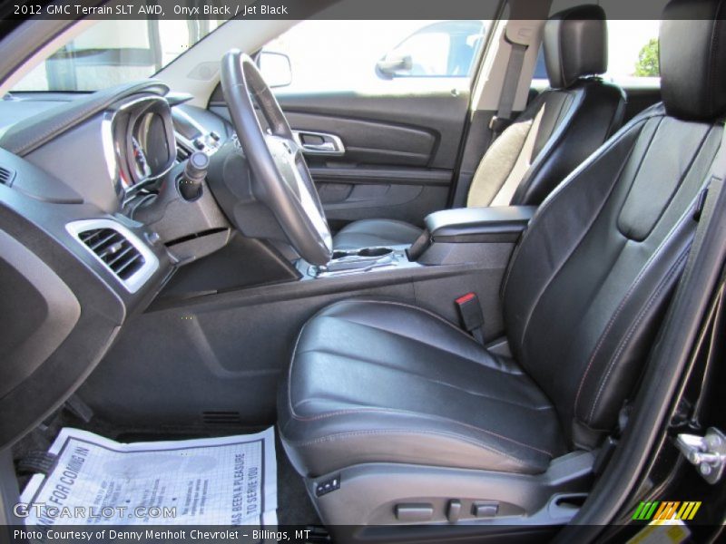Onyx Black / Jet Black 2012 GMC Terrain SLT AWD