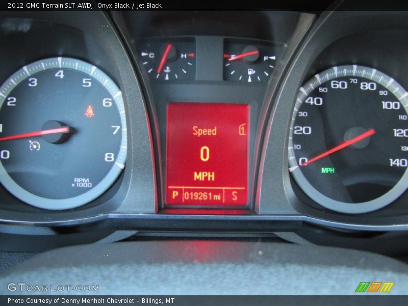 Onyx Black / Jet Black 2012 GMC Terrain SLT AWD