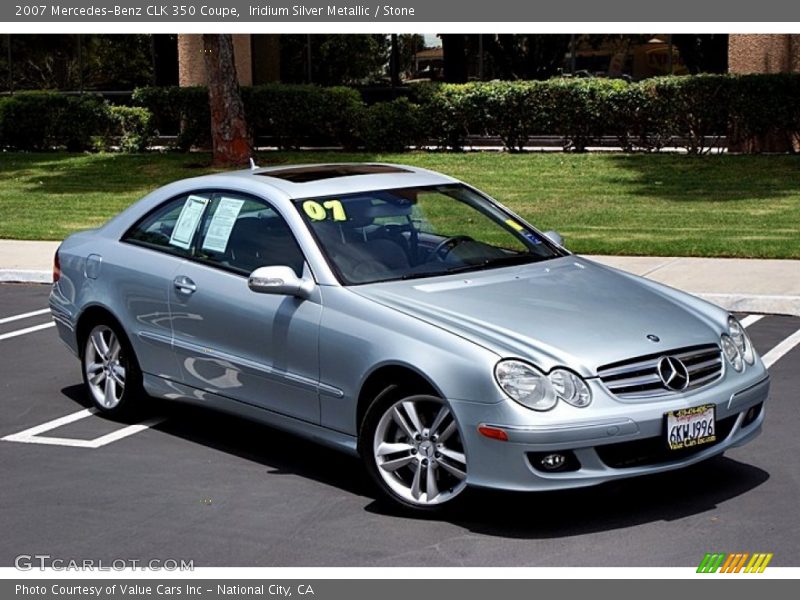Front 3/4 View of 2007 CLK 350 Coupe