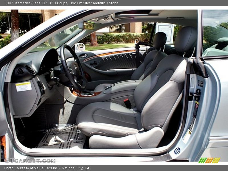  2007 CLK 350 Coupe Stone Interior