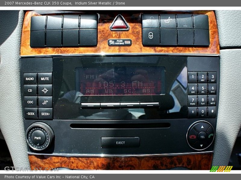 Audio System of 2007 CLK 350 Coupe