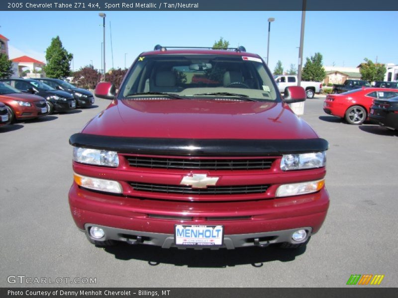Sport Red Metallic / Tan/Neutral 2005 Chevrolet Tahoe Z71 4x4