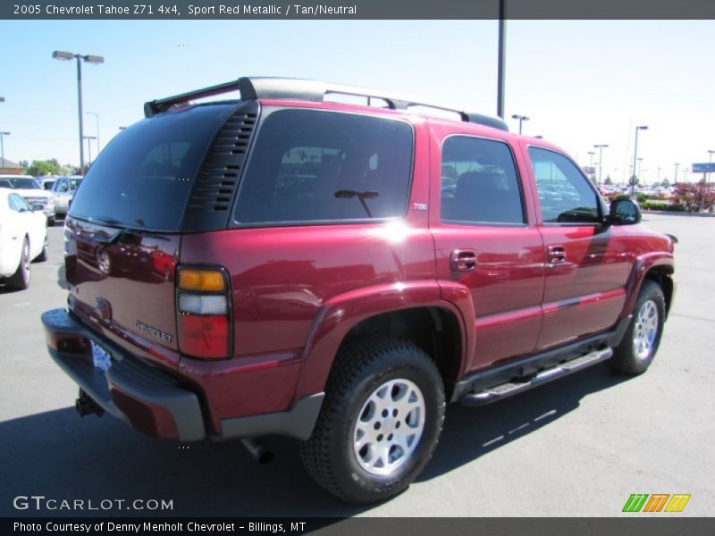 Sport Red Metallic / Tan/Neutral 2005 Chevrolet Tahoe Z71 4x4